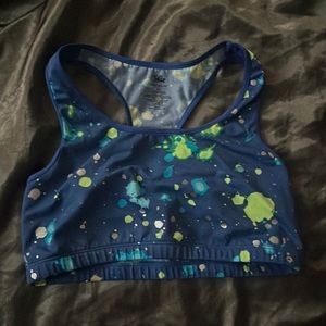 Justice sports bra